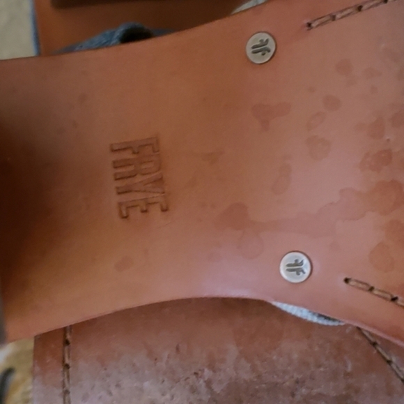 😍😍FRYE Brielle Gladiator Denim Sandal‎ - Picture 6 of 10